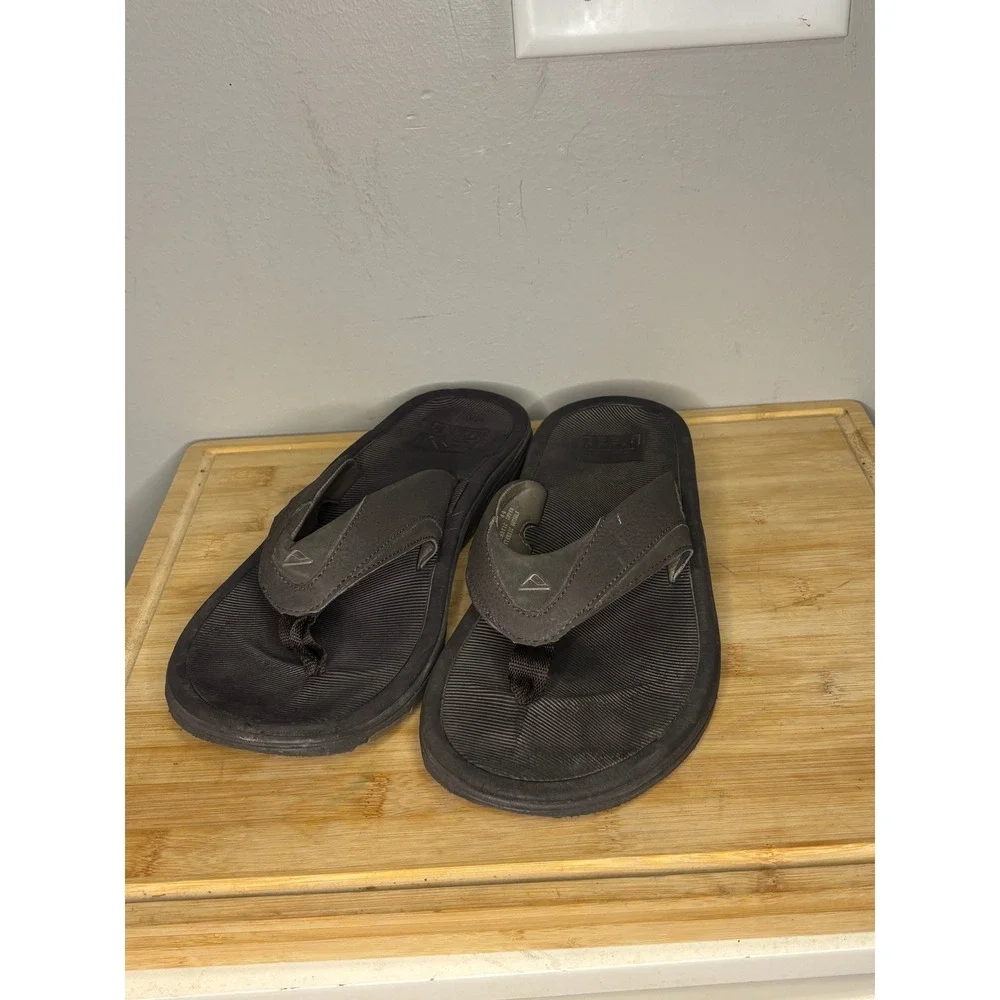 Reef Fanning Brown Flip Flop Sandals Mens Size 11 C-19 EPC